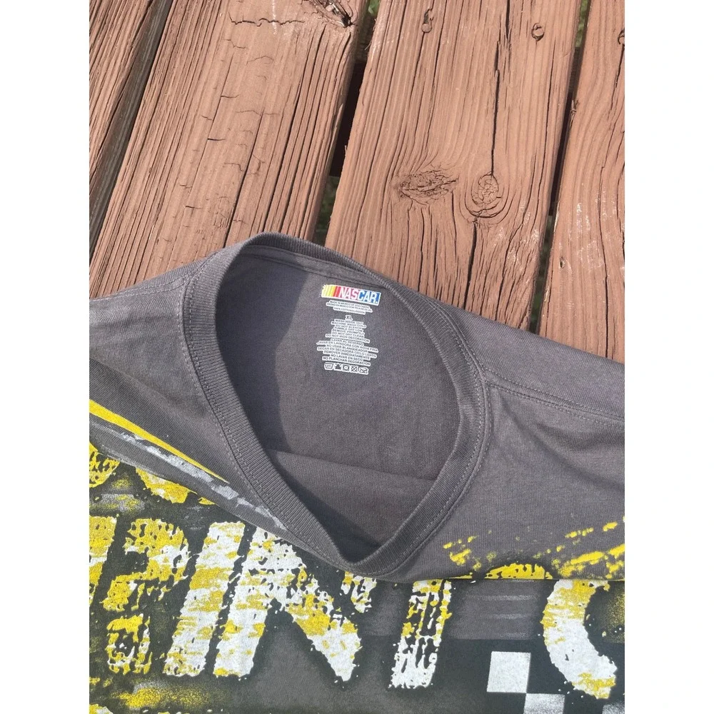 NASCAR Sprint Cup Series 2016 Gray Graphic T-Shirt Racing Fan Apparel - Picture 4 of 7